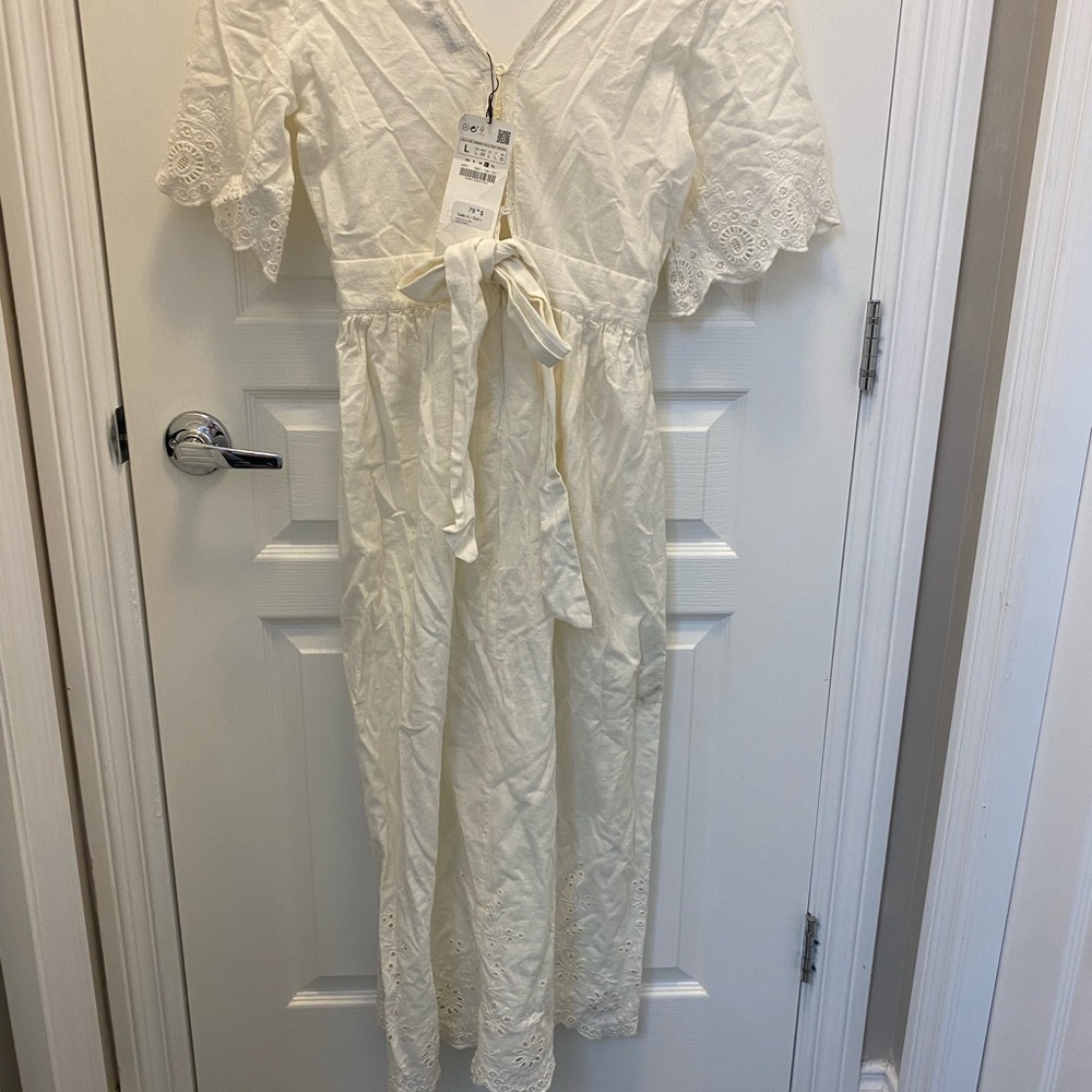 White Zara Dress - Picture 4 of 5